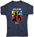 LADIES LET IT BE IN COLOR FITTED TEE