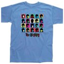 HARD DAY'S NIGHT MULTI COLOR IMAGE BLUE TEE