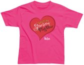 CHILD STRAWBERRY FIELDS FOREVER PINK T