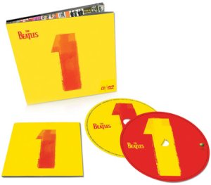 THE BEATLES "1" TWO DISK SET CD + DVD