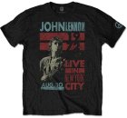 JOHN LENNON LIVE IN NYC BLACK TEE