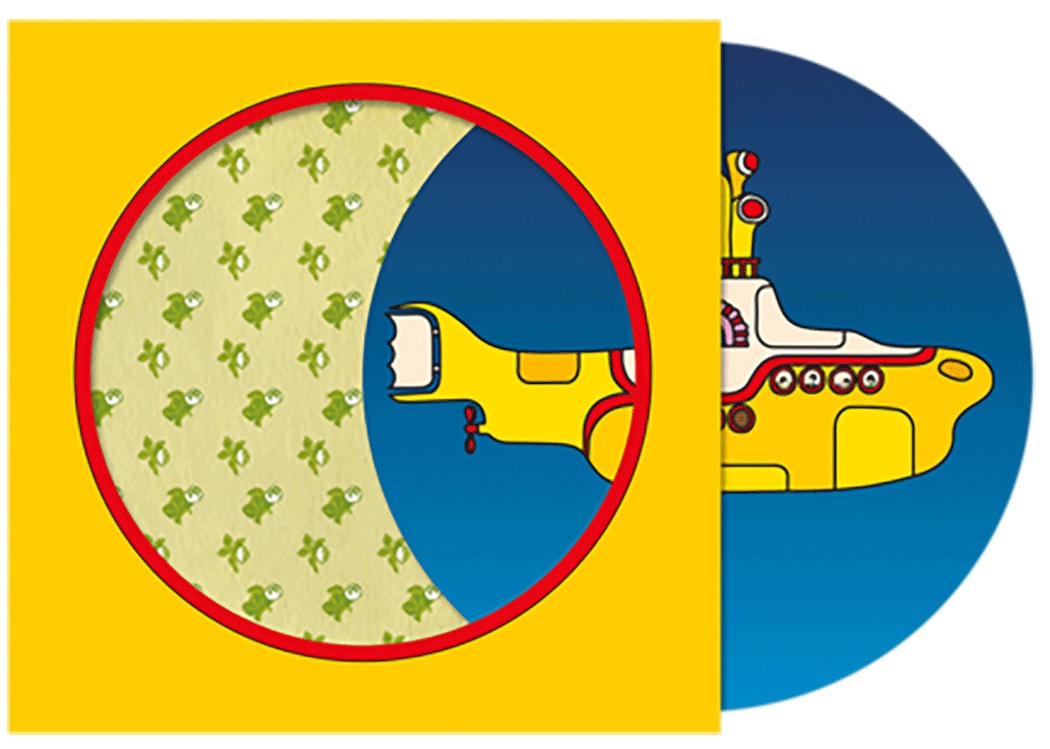 yellow submarine ltd ed 7 vinyl picture disc 1849 new christmas cds for 2019
