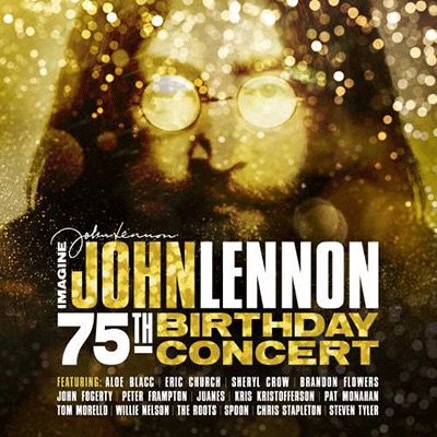 JOHN LENNON 75TH BIRTHDAY CONCERT - 2 CD/DVD SET - Click Image to Close