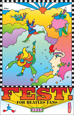 2015 PETER MAX POSTER - Click Image to Close