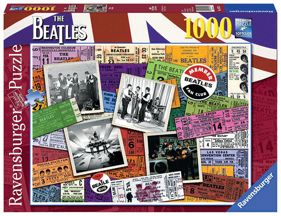 BEATLES TICKETS 1000 PIECE PUZZLE - Click Image to Close