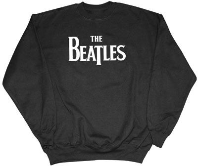 BEATLES LOGO SWEATSHIRT - Click Image to Close