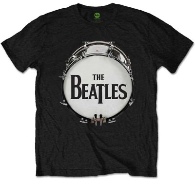 THE BEATLES DRUMHEAD T-SHIRT - Click Image to Close