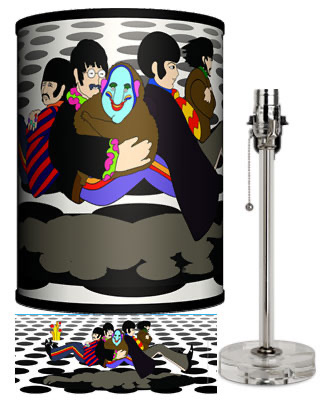 HARD DAY'S NIGHT LAMP NICKEL BASE HARD DAY'S NIGHT LAMP NICKEL BASE