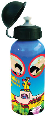YELLOW SUBMARINE WATER BOTTLE - Click Image to Close