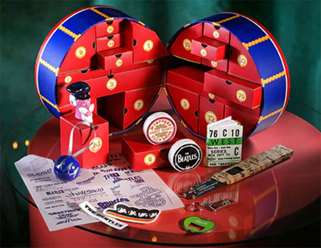 SGT. PEPPER DRUM ADVENT CALENDAR Last One [3309] 150.00 Beatles