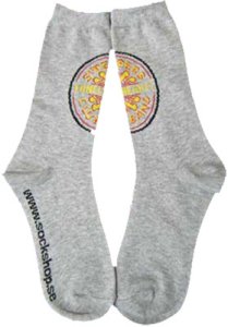 SGT PEPPER HEATHER GRAY MEN'S SOCK