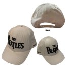 BEATLES DROP T LOGO NATURAL CORDUROY HAT