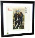 BEATLES BALLAD OF JOHN & YOKO LITHOGRAPH - FRAMED