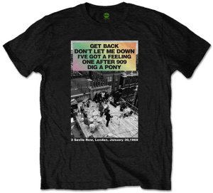 SAVILE ROW ROOFTOP SONGS BLACK TEE