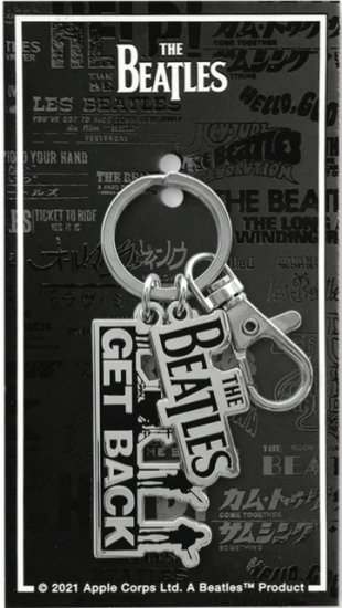 BEATLES GET BACK KEYCHAIN - Click Image to Close