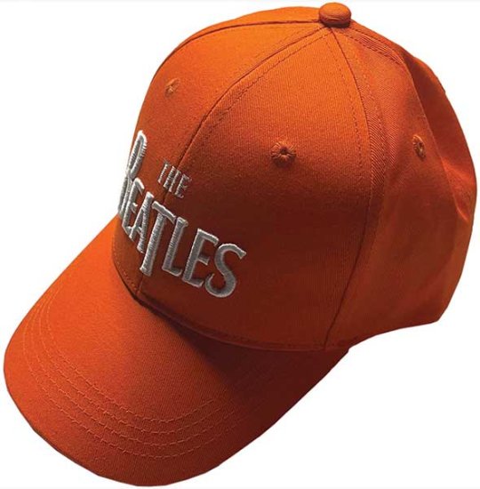 BEATLES LOGO ON ORANGE HAT - Click Image to Close