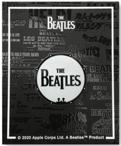 BEATLES DRUM LOGO ENAMEL PIN
