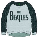 LADIES DROP T LOGO CROPPED SWEATSHIRT