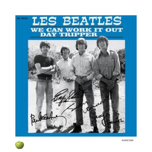 BEATLES DAY TRIPPER LITHOGRAPH - UNFRAMED