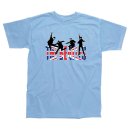 BEATLES UNION JACK JUMPING TEE