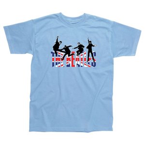 BEATLES UNION JACK JUMPING TEE
