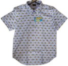 YELLOW SUBMARINE BLUE S/S BUTTON-DOWN SHIRT