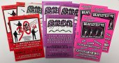 SET 9 OF ORIGINAL BEATLEFEST PROGRAM BOOKS 1992-1994