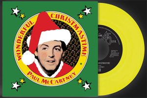 PAUL MCCARTNEY: WONDERFUL CHRISTMASTIME 7" SINGLE