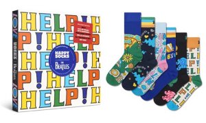 MEN'S BEATLES 6-PACK GIFT SET "HAPPY SOCKS"