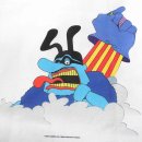BLUE MEANIE TEA TOWEL