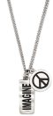 JOHN LENNON IMAGINE PEACE UNISEX NECKLACE