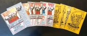 SET 5 OF ORIGINAL BEATLEFEST PROGRAM BOOKS 1984-1985