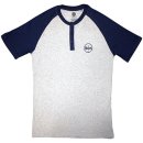 BEATLES DRUM LOGO HENLEY STYLE TEE