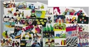 SET OF 72 YELLOW SUB 4" X 6" CARDS - Last 2 Sets