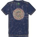 SGT. PEPPER LOGO SNOW WASHED NAVY TEE