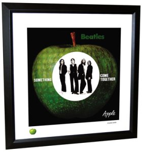 BEATLES COME TOGETHER (VERSION 2) LITHOGRAPH - FRAMED