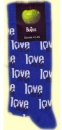 BLUE LOVE ME DO SOCKS - WOMEN'S