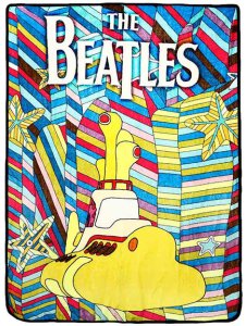 YELLOW SUBMARINE FLEECE THROW