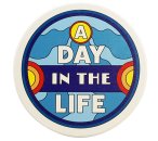A DAY IN THE LIFE CERAMIC COASTER
