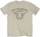 MCCARTNEY WINGS LOGO TEE NATURAL