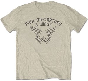 MCCARTNEY WINGS LOGO TEE NATURAL
