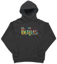 BEATLES RAINBOW LOGO BLACK HOODIE