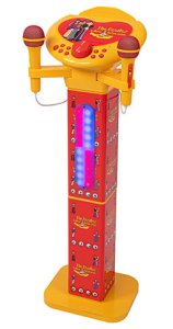 UPDATE! STAND UP KARAOKE SPEAKER W/ 2 MICS