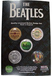 SET OF SGT. PEPPER +1 PINS