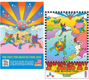 PETER MAX 2014 & 2015 FEST POSTERS