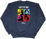 BEATLES LET IT BE IN COLOR SWEATSHIRT