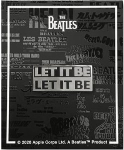 BEATLES LET IT BE ENAMEL PIN