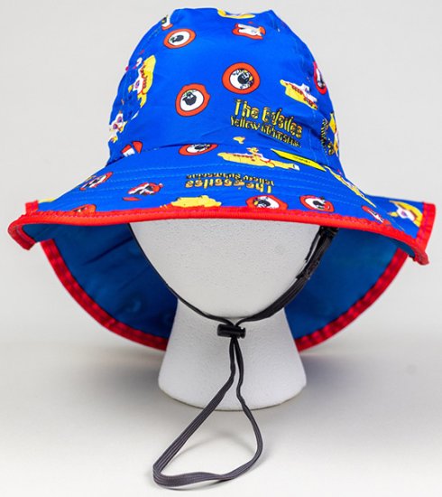YELLOW SUBMARINE INFANT/TODDLER SUN HAT - Click Image to Close