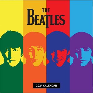 BEATLES H.D.N. STRIPES 2024 WALL CALENDAR