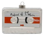 NOW AND THEN MIXTAPE GLASS ORNAMENT